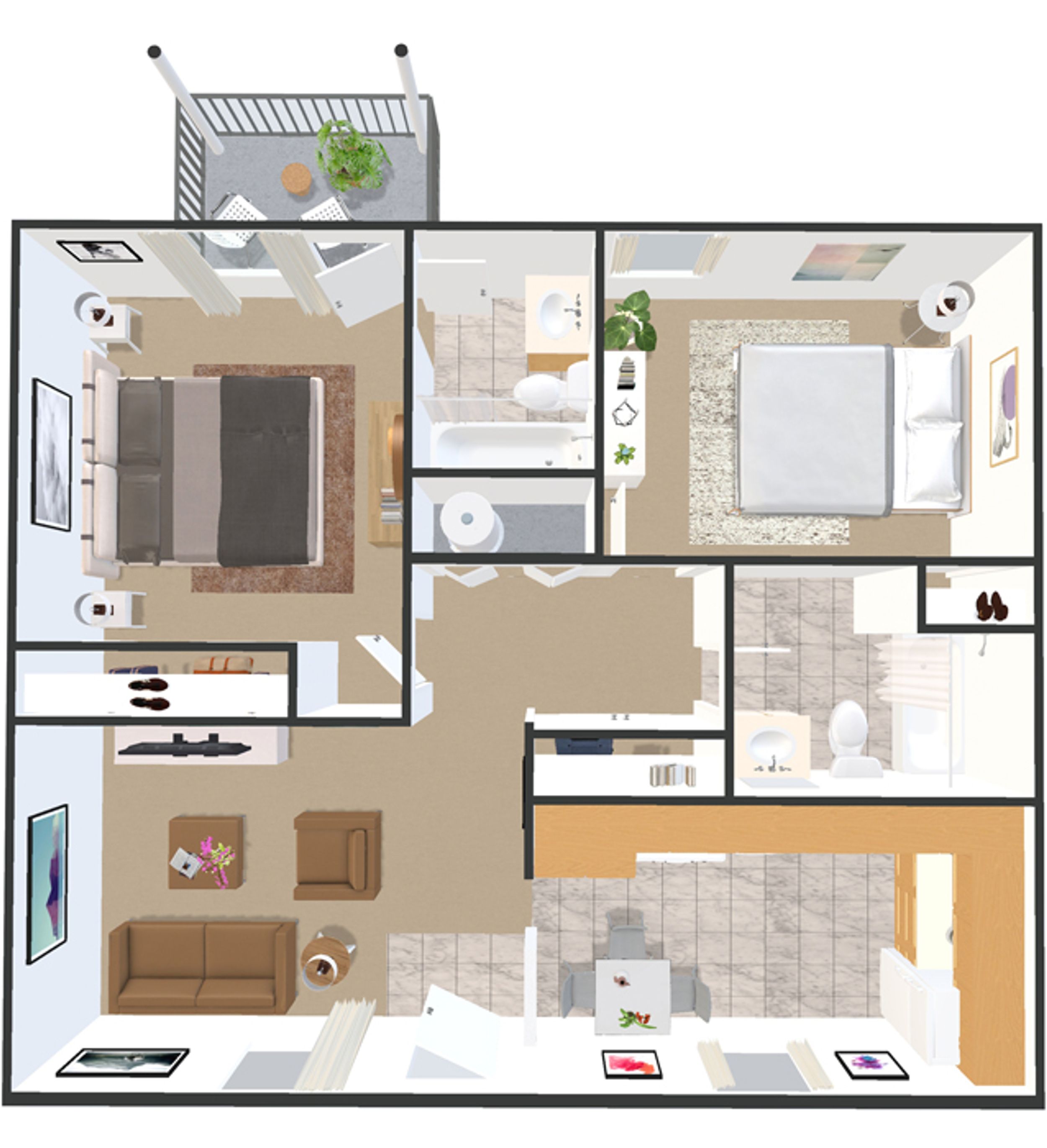 2bd2ba A	 floorplan